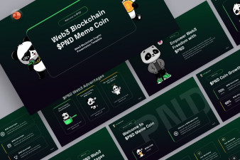 WEB3 Blockchain Crypto PowerPoint Template